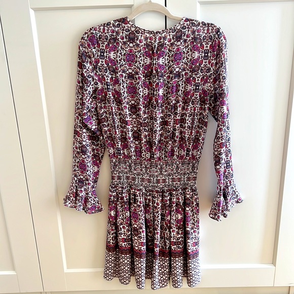 Shoshanna size 2 Paisley silk dress - Picture 7 of 8